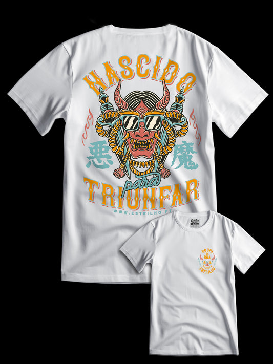 Tshirt Triunfar - Branca - Estrilho