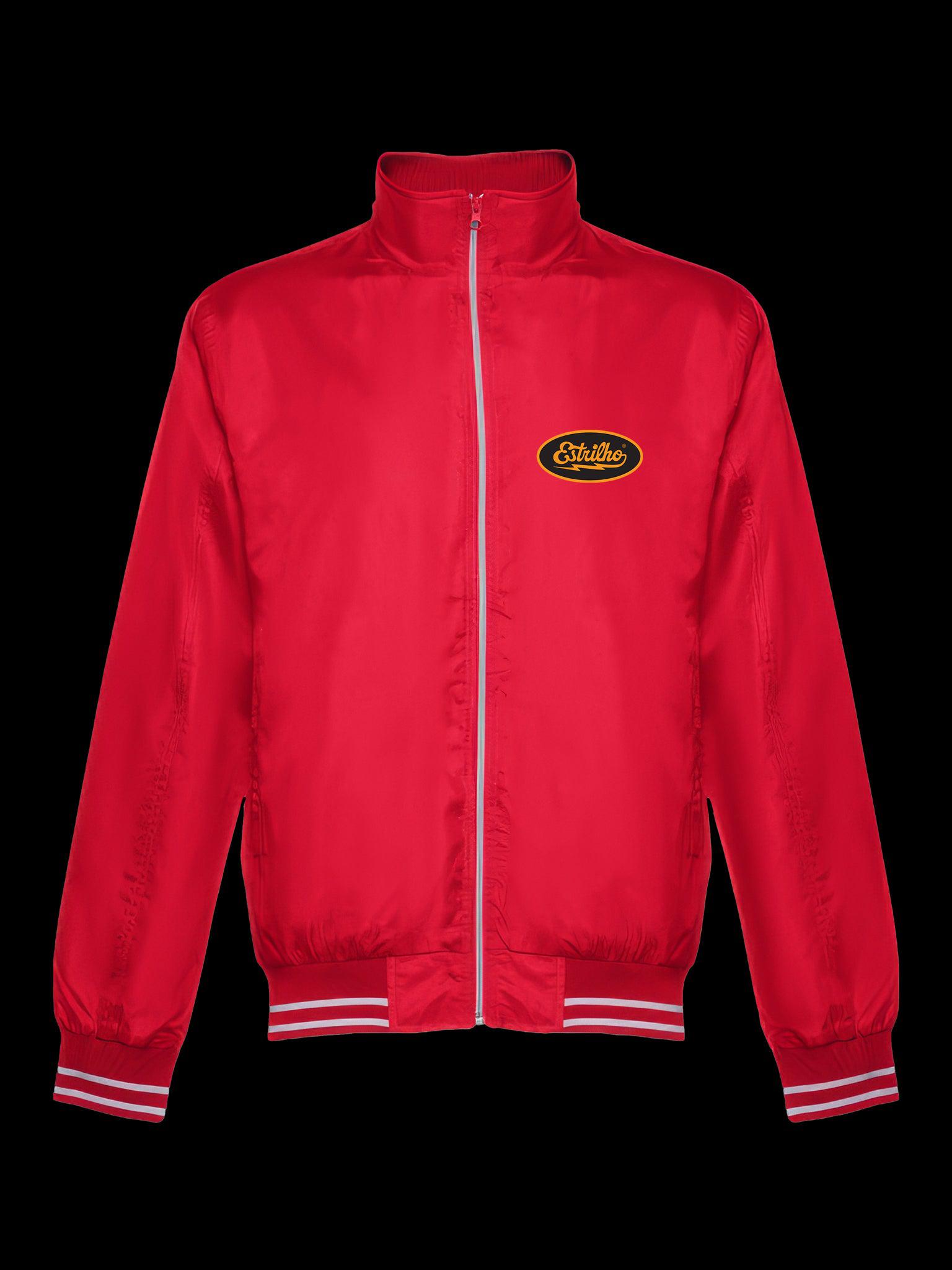 Bomber Vermelho com Logotipo Bordado - Estrilho-Estrilho