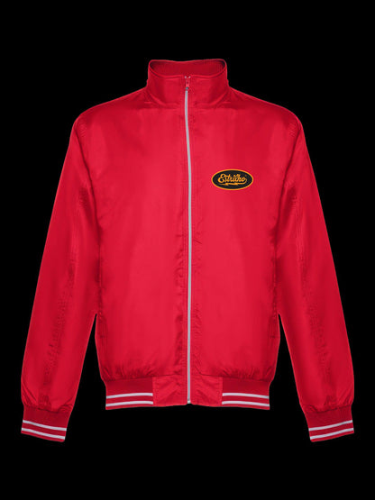 Bomber Vermelho com Logotipo Bordado - Estrilho-Estrilho