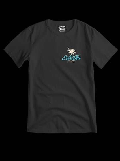 Tshirt Surf - Preta - Estrilho