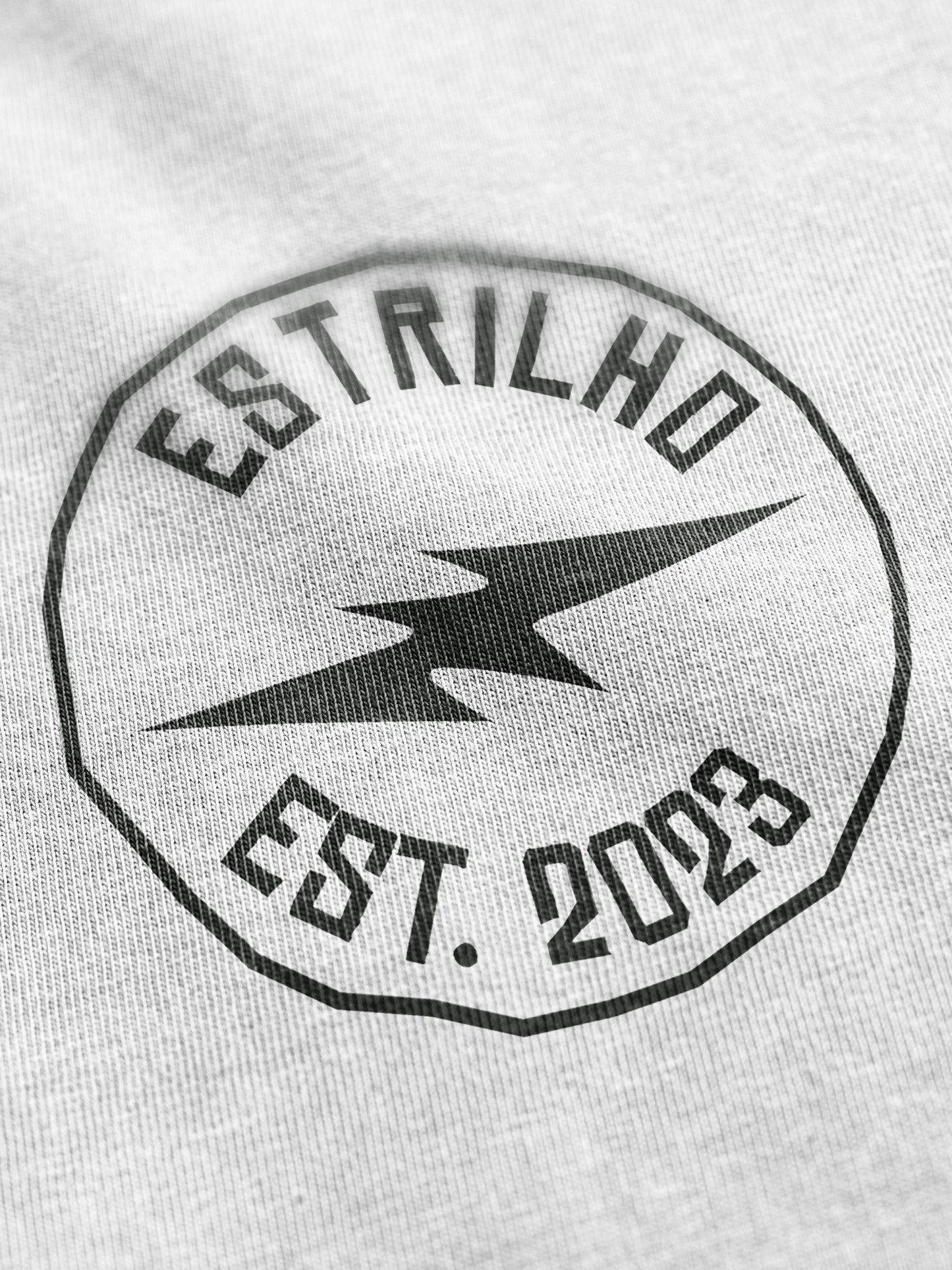 Tshirt Horror - Branca - Estrilho-Estrilho