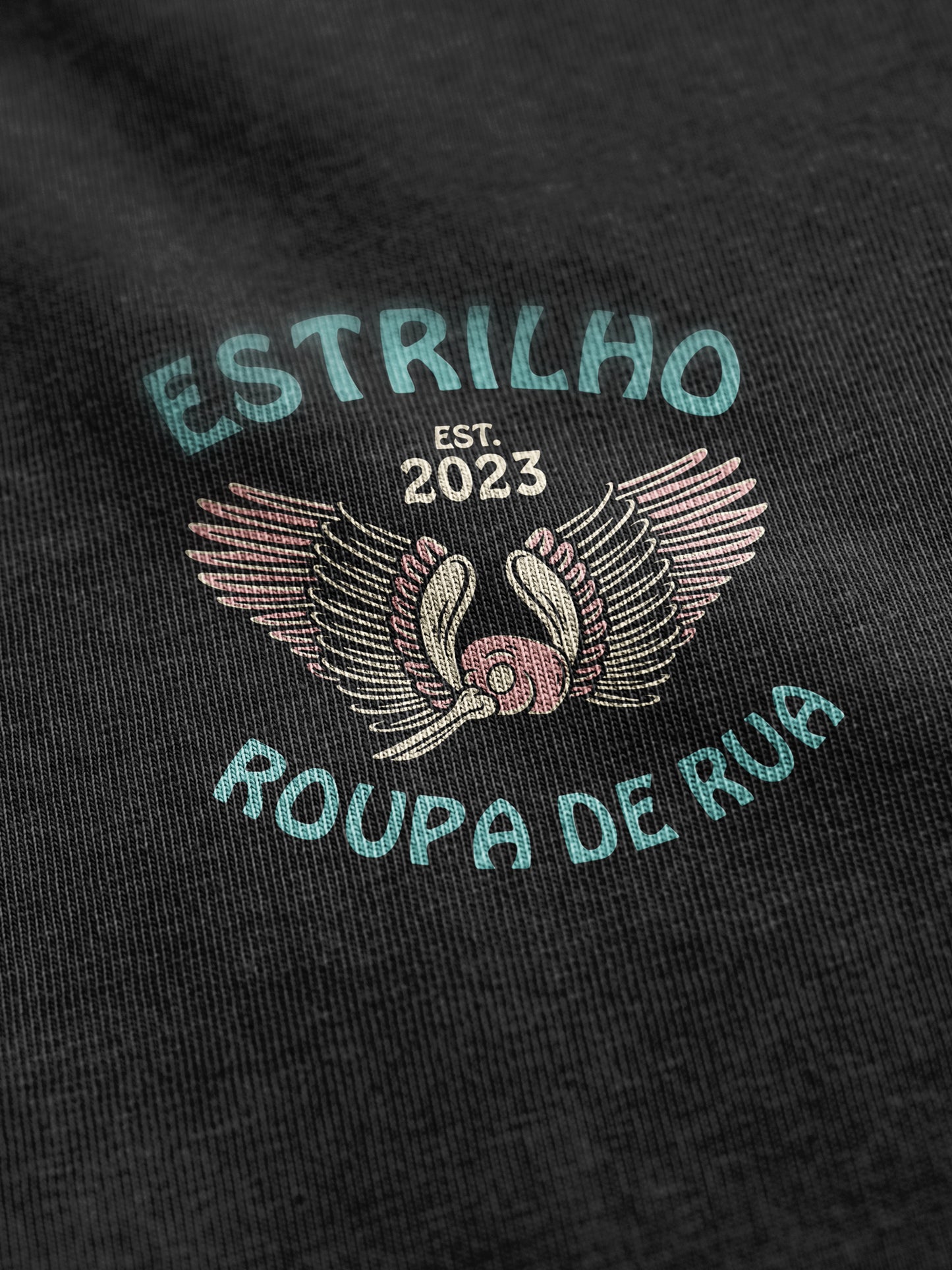 Tshirt Onda Preta - Estrilho