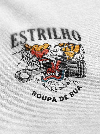 Tshirt Leão - Branca - Estrilho