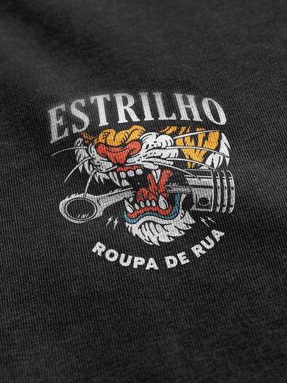 Tshirt Leão - Preta - Estrilho