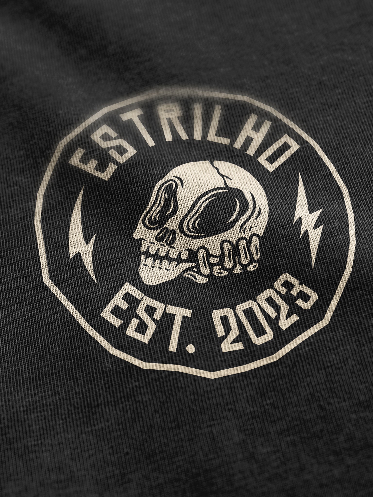 Tshirt Horror - Preta - Estrilho-Estrilho