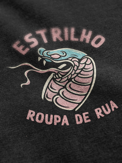 Tshirt Um Dia - Preta - Estrilho-Estrilho